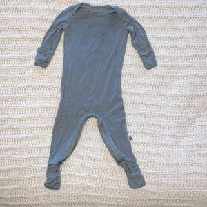 3-6 Months Gunamuna SAGE Convertible Footie Pajamas With Diaper Change Zipper